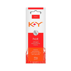 Lubrificante Íntimo K-Y Ultragel Hot 50g
