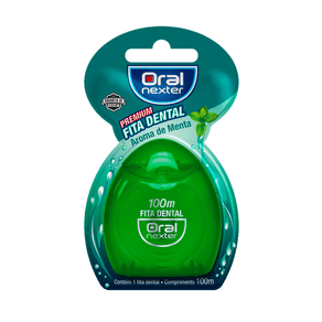 Fita Dental Premuim Oral Nexter Aroma de Menta 100m