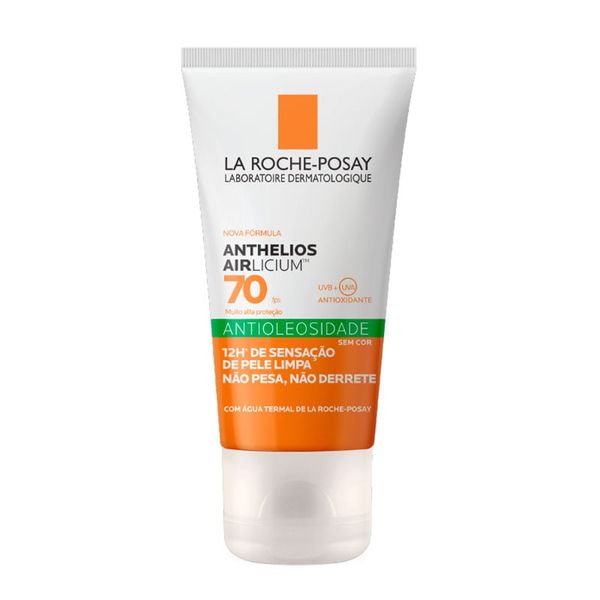 Protetor Solar Facial Antioleosidade La Roche-Posay Anthelios Airlicium FPS70 Sem Cor 50g