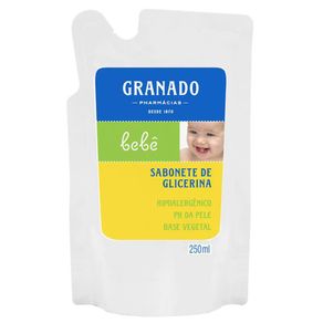 Sabonete Líquido de Glicerina Refil Granado Bebê 250ml