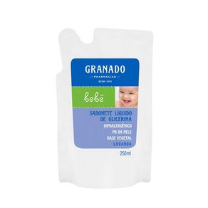 Sabonete Líquido de Glicerina Refil Granado Bebê Lavanda 250ml