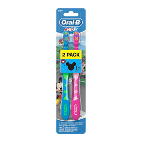 Escova Dental Infantil Oral-B Mickey 2 Unidades