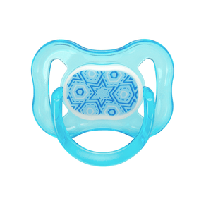 Chupeta Ortodôntica Kuka Color Decorada Nº2 Cor Azul 1 Unidade
