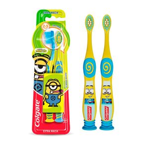 Escova Dental Colgate Minions 2-5 Anos 2 Unidades