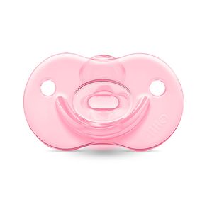 Chupeta Lillo Calming Bico Simétrico 0 a 6 Meses Rosa 1 Unidade