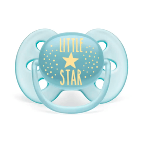 Chupeta Philips Avent Ultra Soft 6-18 Meses Azul 1 Unidade