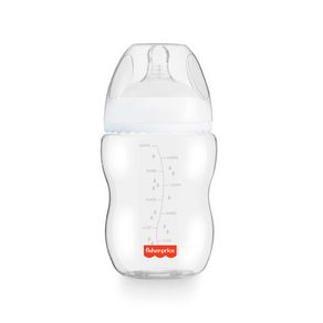 Mamadeira First Moments Fisher Price Clássica Neutra 270ml