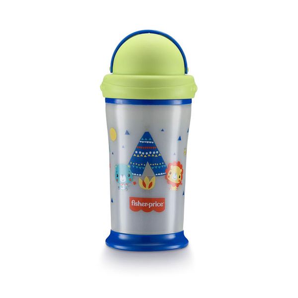 Copo Fisher Price Playful Glow In The Dark Azul 240ml