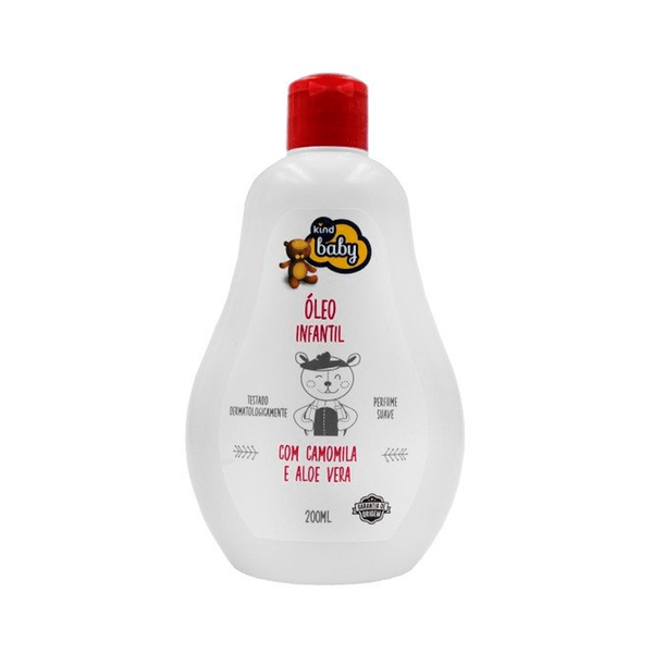 Óleo Infantil Kind Baby Camomila e Aloe Vera 200ml