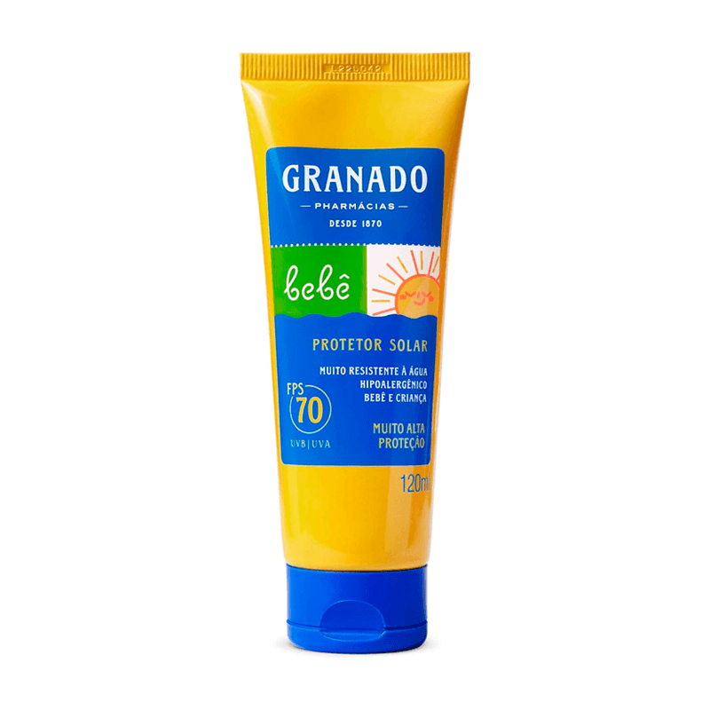 Protetor Solar Bebê Granado FPS 70 120ml