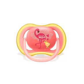 Chupeta Ultra Air Philips Avent 6-18 Meses Rosa Flamingo 1 Unidade