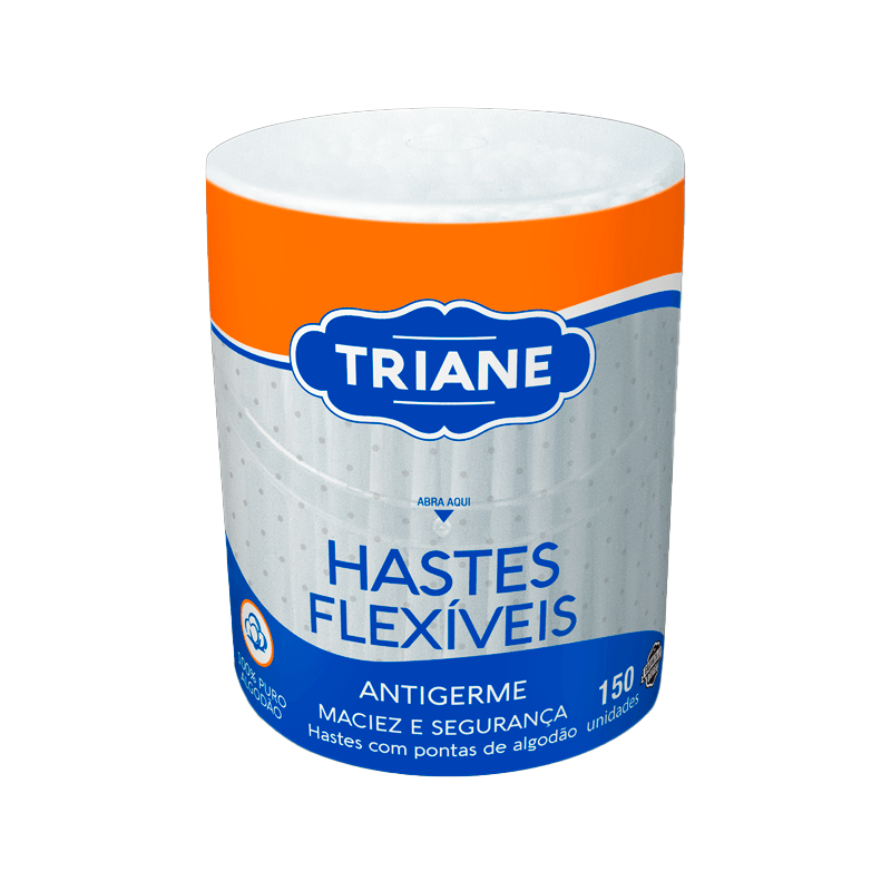 Hastes Flexíveis Triane Antigerme 150 Unidades