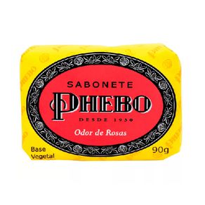 Sabonete barra Phebo Odor De Rosas 90g
