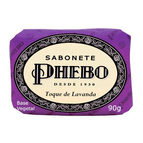 Sabonete em Barra Phebo Toque de Lavanda 90g