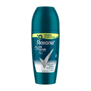 Desodorante Antitranspirante Roll On Rexona Men Sem Perfume 50ml