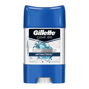 Desodorante Antitranspirante Gillette Clear Gel Antibacterial 82g