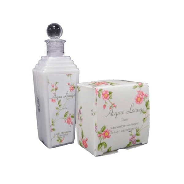 Kit Acqua Lounge Classic Hidratante 64ml + 1 Sabonete 60g