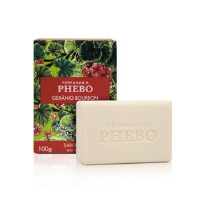 Sabonete Barra Phebo Mediterraneo Gerânio Bourbon 100g