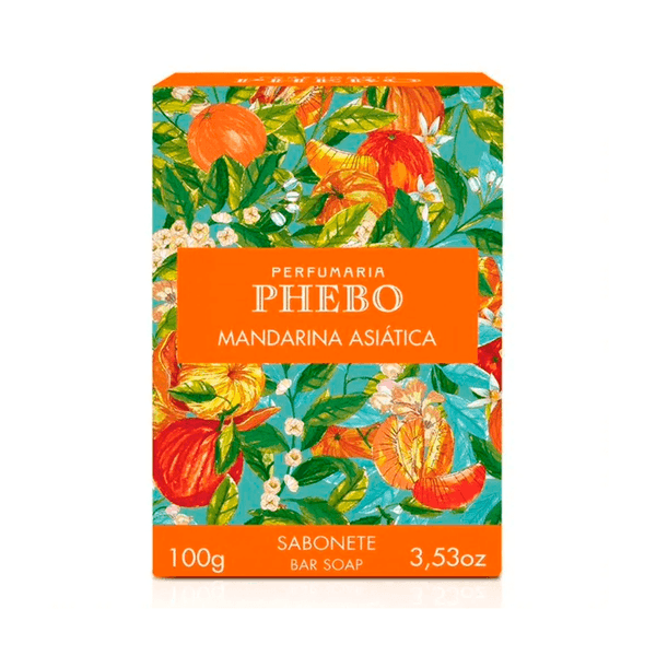 Sabonete em Barra Phebo Mandarina Asiática 100g
