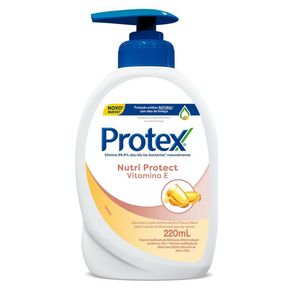 Sabonete Líquido Para as Mãos Protex Nutri Protect 220ml
