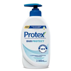 Sabonete Líquido Antibacteriano para as Mãos Protex Duo Protect 400ml