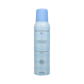 Desodorante e Antitranspirante Aerossol Giovanna Baby Blue 150ml