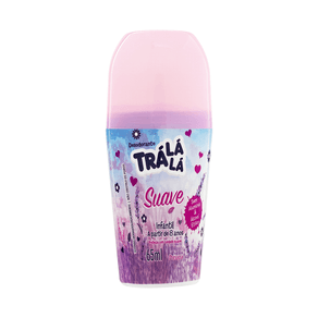 Desodorante Roll-On Infantil Trá Lá Lá Suave 65ml