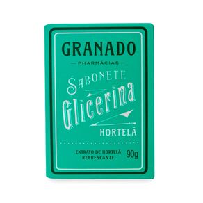 Sabonete em Barra Granado Glicerina Extrato de Hortelã 90g