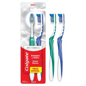 Escova de Dente Colgate Whitening 2 Unidades