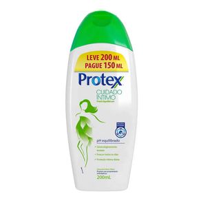 Sabonete Íntimo Líquido Protex Cuidado Íntimo Fresh Equilibrium 200ml