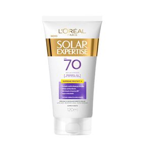 Protetor Solar Corporal Expertise Supreme L'Oréal Paris Protect 4 FPS70 120ml