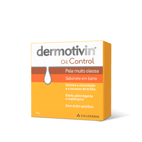 Sabonete em barra Dermotivin Oil Control 90g