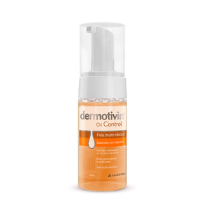 Sabonete em Espuma Dermotivin Oil Control 130ml