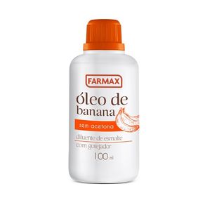 Óleo de Banana Farmax 100ml