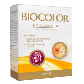 Kit Descolorante Clareador Biocolor Pêssego e Camomila 20g