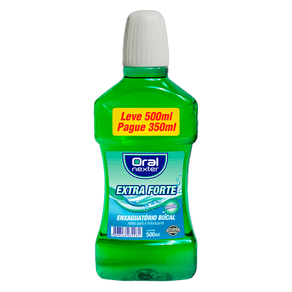 Enxaguatório Bucal Oral Nexter Extra Forte Sabor Menta 500ml