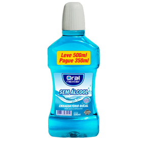 Enxaguatório Bucal Oral Nexter Sem Álcool Sabor Menta Suave 500ml