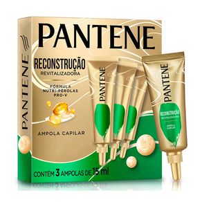 Kit Ampola Capilar Pantene Reconstrução Revitalizadora 45ml