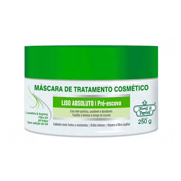 Máscara Flores e Vegetais Liso Absoluto 250g