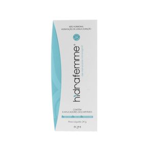 Gel Hidratante Intravaginal Hidrafemme 24g + 8 Aplicadores