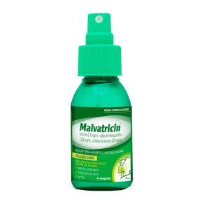 Solução em Spray Bucal Malvatricin 50ml