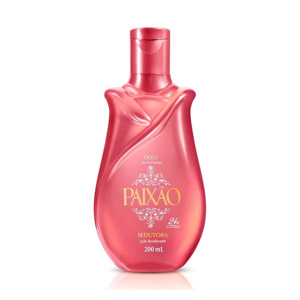Loção Hidratante Corporal Óleo de Amêndoas Paixão Sedutora 200ml