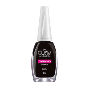 Esmalte Colorama Cremoso Black 8ml