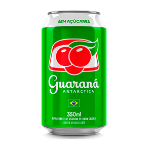 Guaraná Antarctica Sem Açúcares 350ml