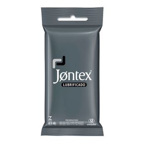 Preservativo Camisinha Jontex Lubrificado 12 Unidades