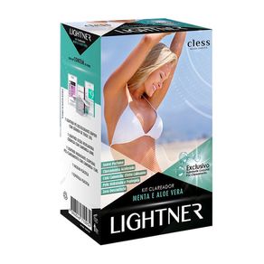 Kit Clareador Descolorante Lightner Menta e Aloe Vera