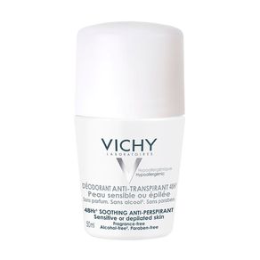 Desodorante Antiperspirante Roll-on Vichy Peles Sensíveis 50ml