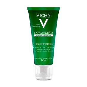 Gel de Limpeza Facial Vichy Normadem Pele Mista a Oleosa 60g