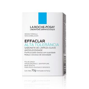 Sabonete Facial La Roche-Posay Effaclar Alta Tolerância 70g