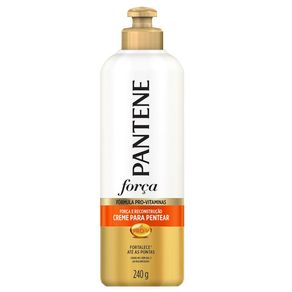Creme para Pentear Pantene Força e Reconstrução 240g